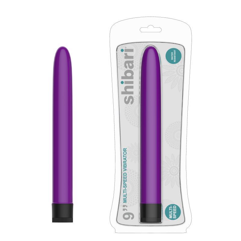 Shibari Multi Speed Vibrator 9 Inch Purple