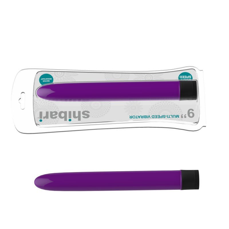 Shibari Multi Speed Vibrator 9 Inch Purple