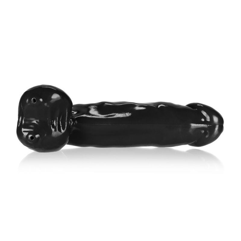 Daddy Cocksheath with Balls Black 10 Inch