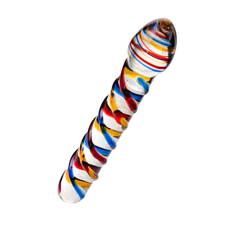 Sexus Glass Dildo Tropicana 19.5 Centimeters