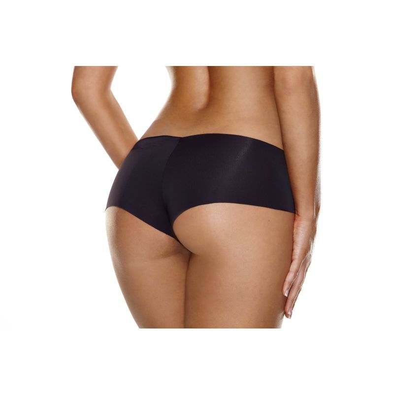 Hollywood Curves Invisible Black Bootyshort Panties Boyshort