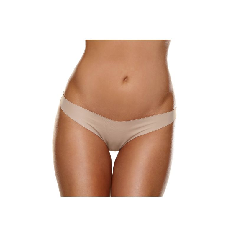 Invisible Thong Black and Nude Seamless Panties for a Smooth Silhouette