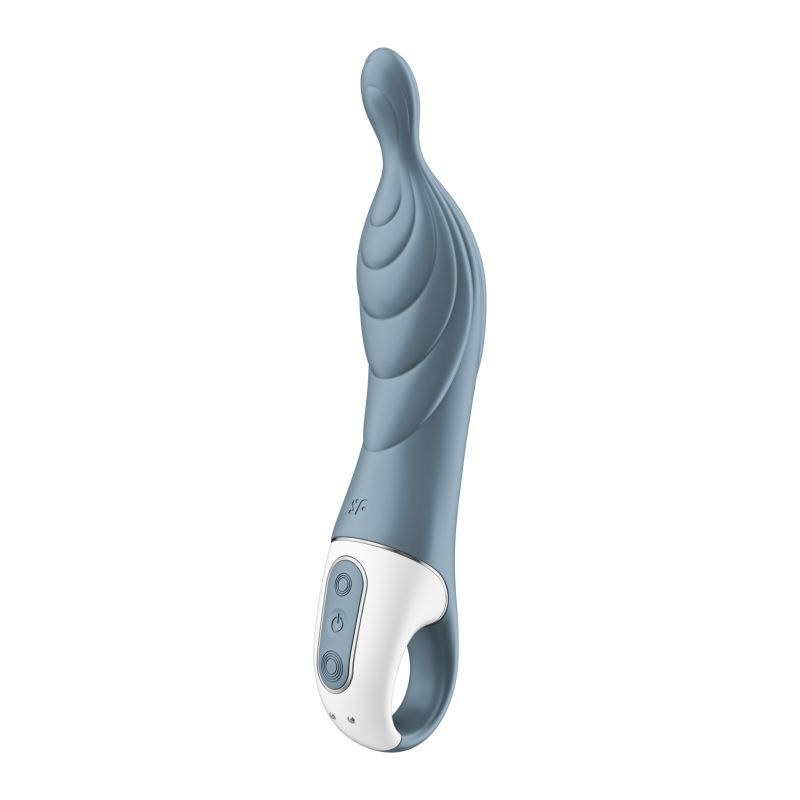 A-mazing 2 Vibrator Grey for A-Spot Stimulation 10 Inch