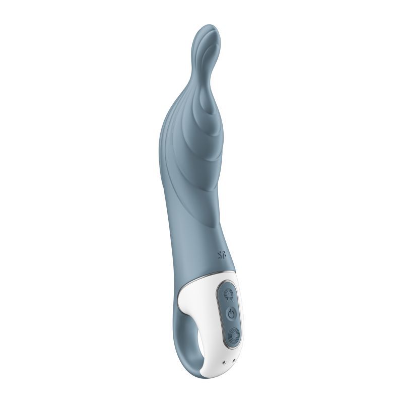 A-mazing 2 Vibrator Grey for A-Spot Stimulation 10 Inch