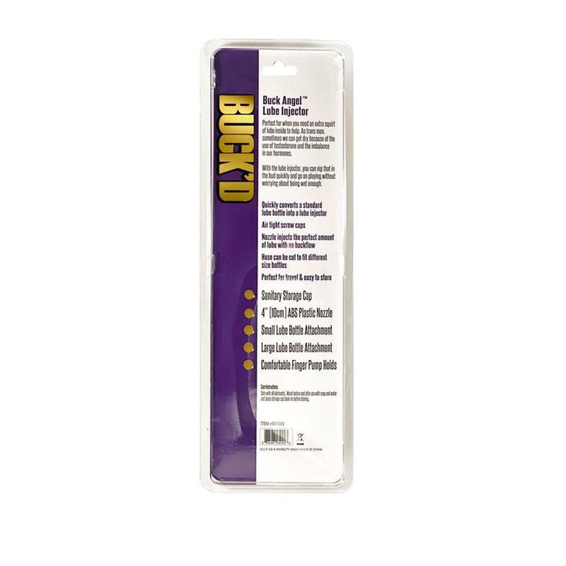 Buckd Lube Injector Four Piece Bottle Adapter