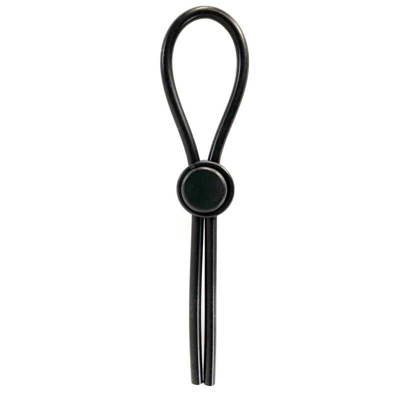 Buckd 4mm Adjustable Bead Cock Leash Black