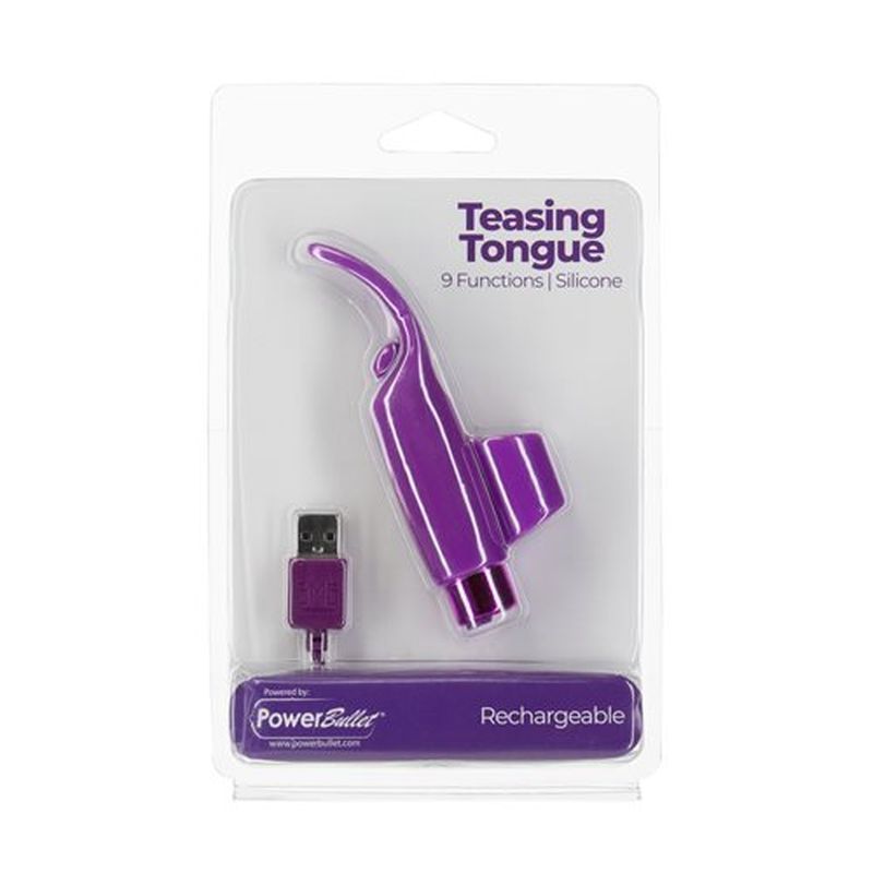 Power Bullet Teasing Tongue w Bullet Purple