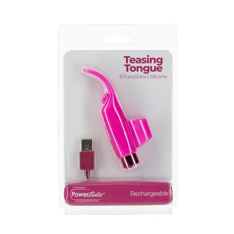 Power Bullet Teasing Tongue w Bullet Pink