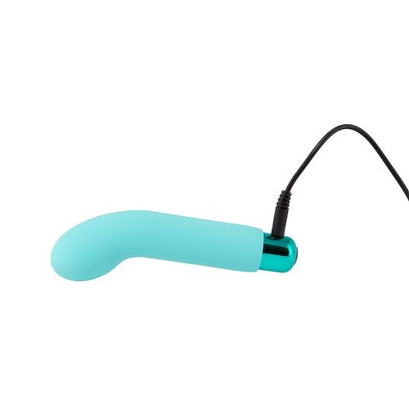 Power Bullet Sara’s Spot Vibrator Teal for G-Spot Pleasure
