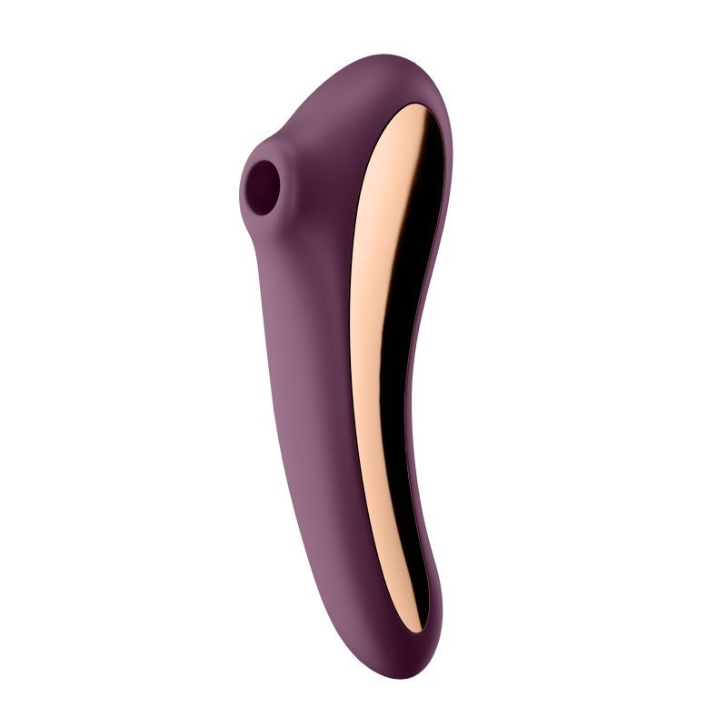 Satisfyer Dual Kiss (Wine Red) – Dual Stimulation Pleasure Device
