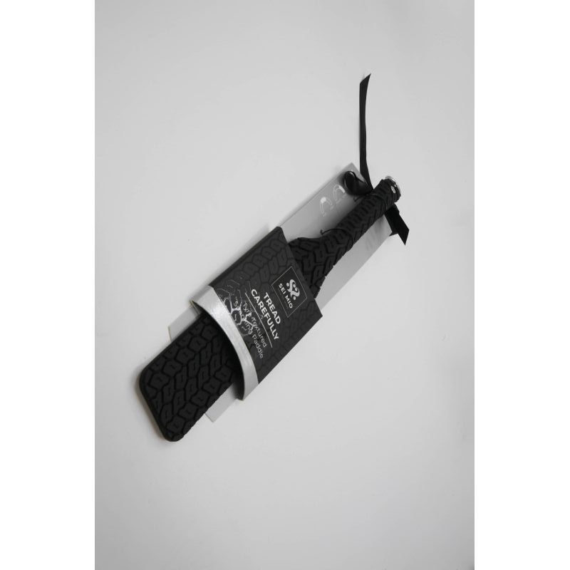 Tyre Paddle Large Black - Double-Sided Vegan Spanking Tool