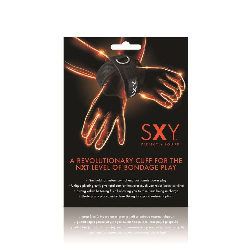 Sxy Cuffs Deluxe Neoprene Cross Wrist Restraints Pair