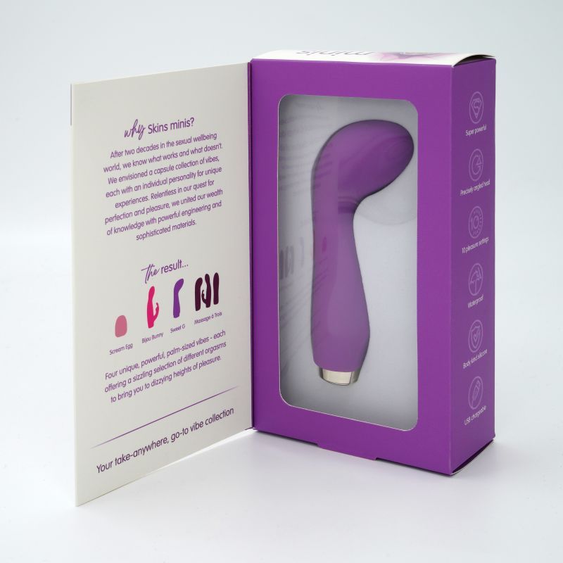 Skins Minis - The Sweet G Compact Vibrator for Travel