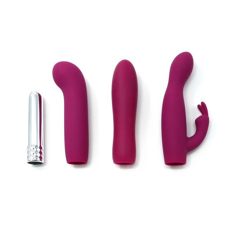 Skins Minis - Massage A Trois Pleasure Set with 3 Covers