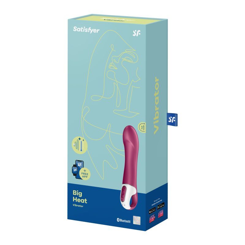 Satisfyer Big Heat Warming G-Spot Vibrator 7.9 Inches