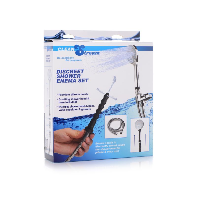 Discreet Shower Enema Set – Convenient Hygiene Enema Kit