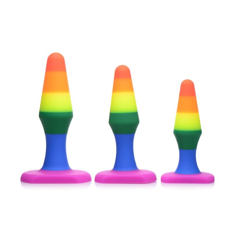 Rainbow Ready Anal Trainer Set for Beginners and Experienced Users