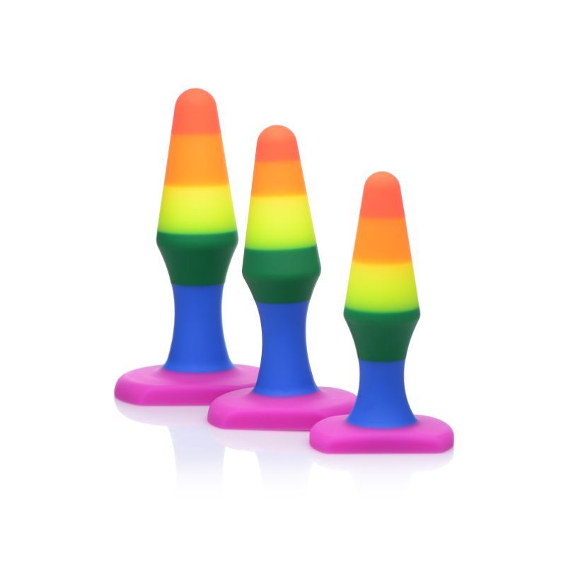 Rainbow Ready Anal Trainer Set for Beginners and Experienced Users