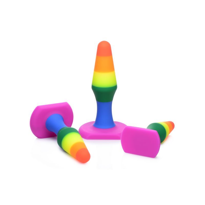 Rainbow Ready Anal Trainer Set for Beginners and Experienced Users