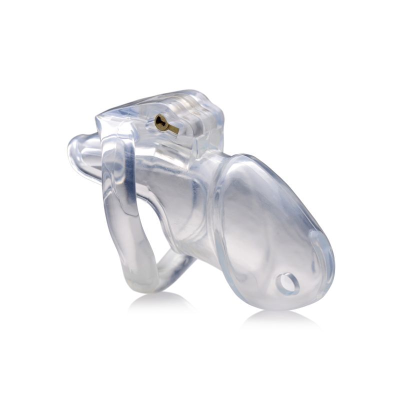 Clear Captor Chastity Cage Medium for Ultimate Control and Comfort