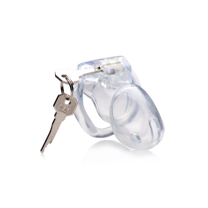 Clear Captor Chastity Cage Medium for Ultimate Control and Comfort