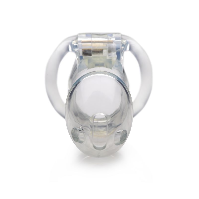 Clear Captor Chastity Cage Small Transparent