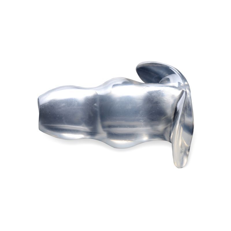 Clear View Hollow Anal Plug Large – Flexible Hollow Tunnel Butt Plug