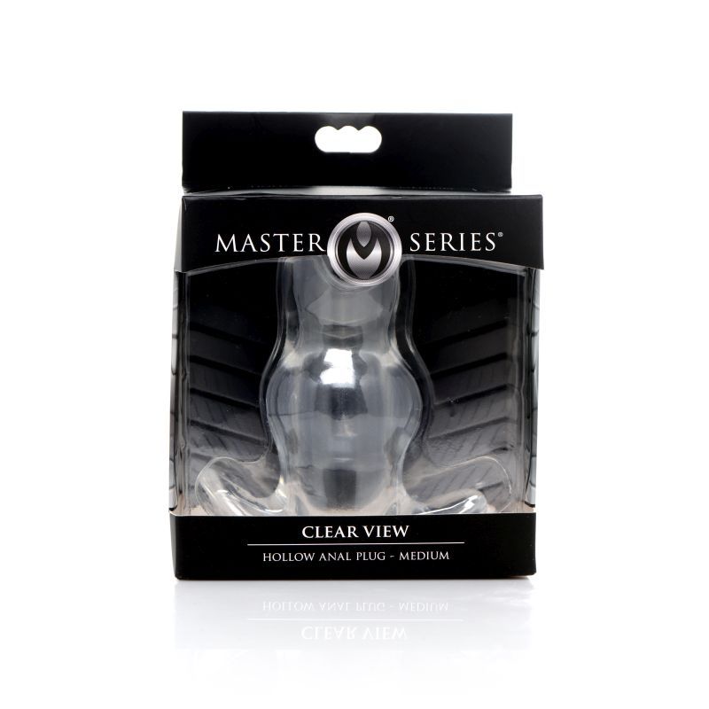 Clear View Hollow Medium Anal Plug