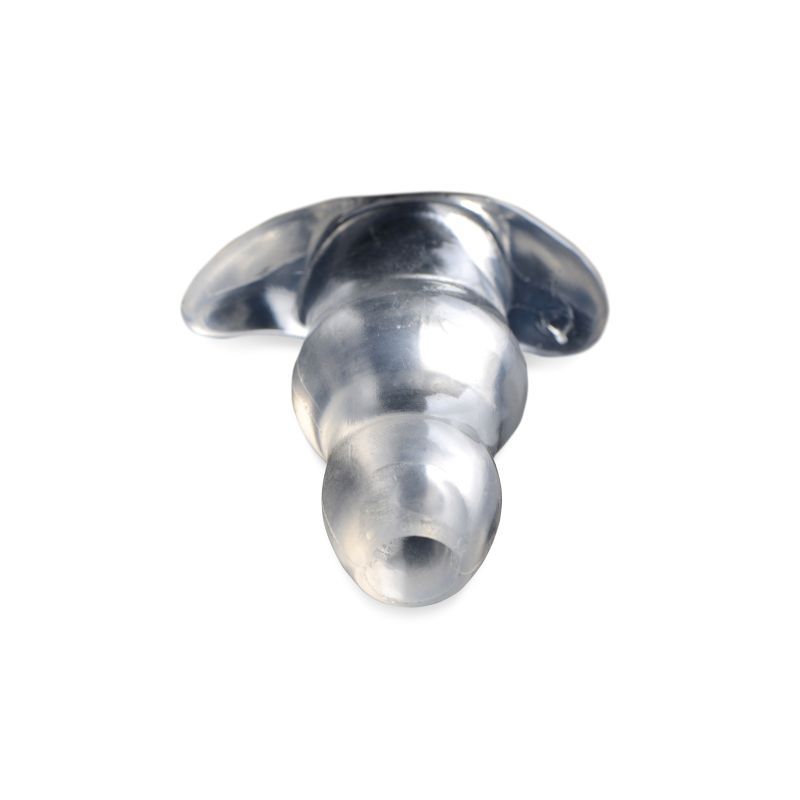 Clear View Hollow Anal Plug Small – Flexible Anal Plug