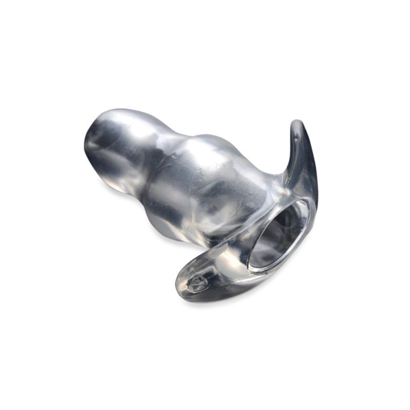 Clear View Hollow Anal Plug Small – Flexible Anal Plug
