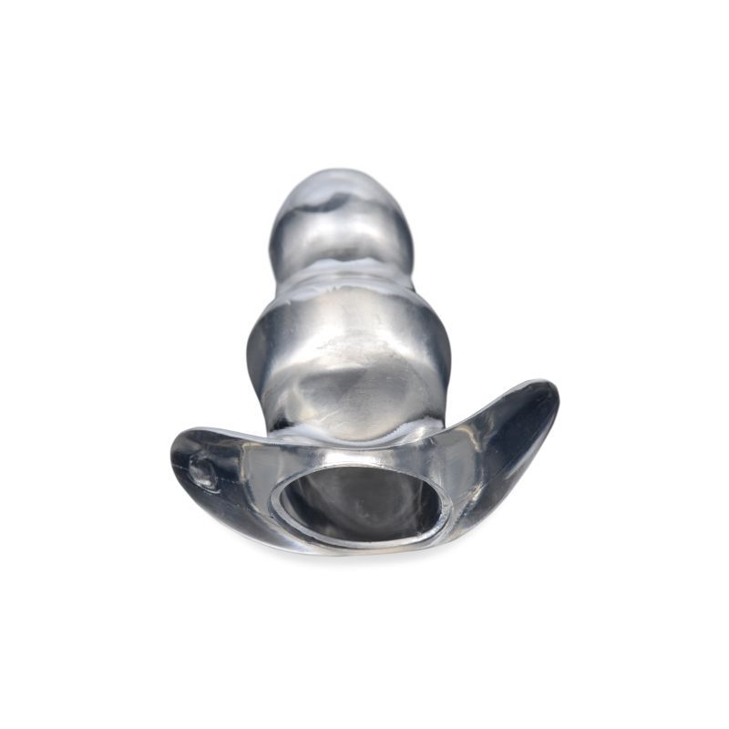 Clear View Hollow Anal Plug Small – Flexible Anal Plug