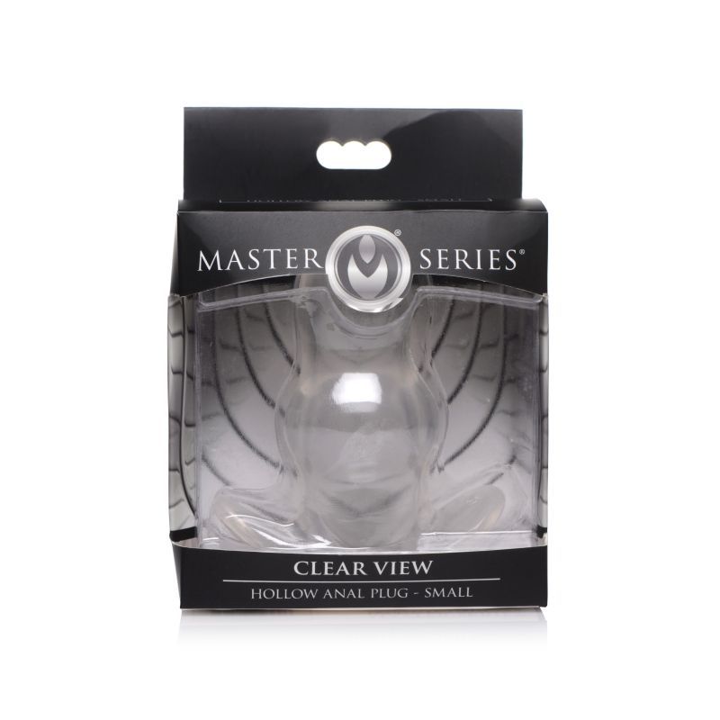 Clear View Hollow Anal Plug Small – Flexible Anal Plug
