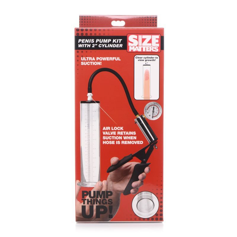 Penis Pump Kit with Two Inch Cylinder