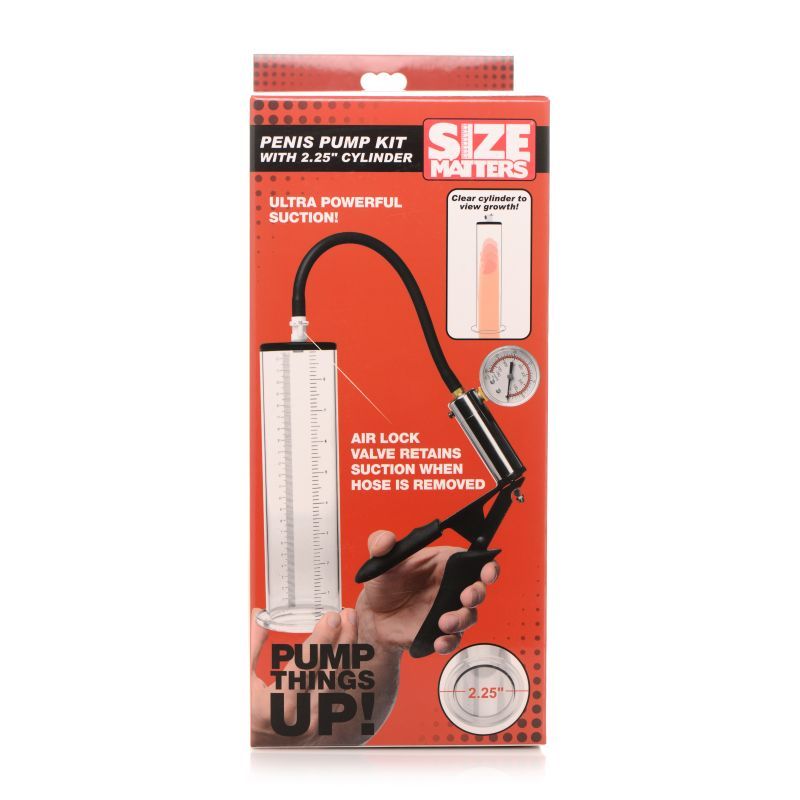 Penis Pump Kit with 2.25 Inch Cylinder