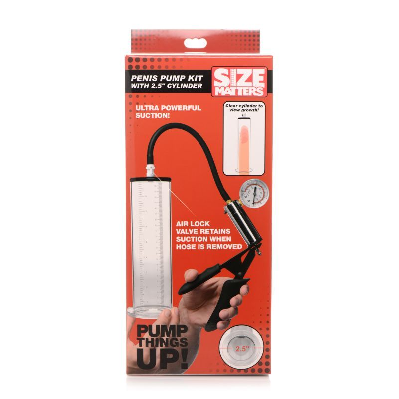 Penis Pump Kit with 2.5 Inch Cylinder