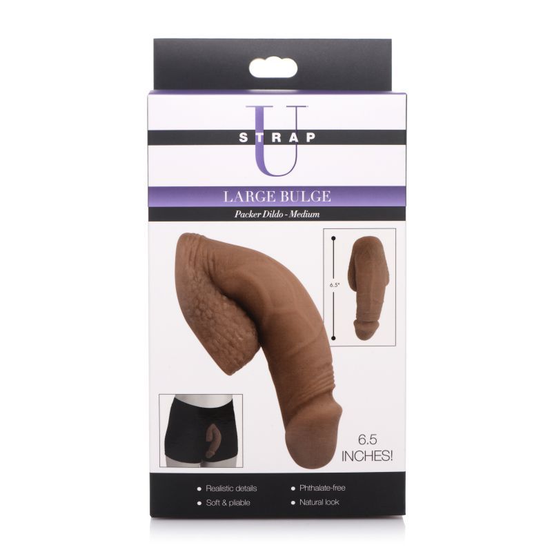 Large Bulge Soft Packer Dildo 6 Inches Medium Skin Tone