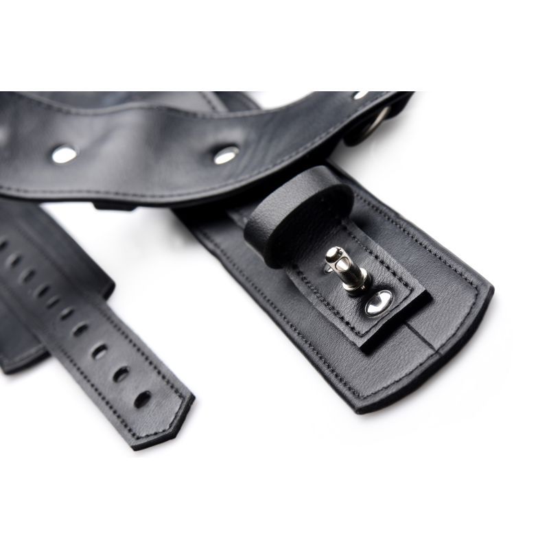 Frog Tie Restraint Set in Black for Enhanced Bondage Play