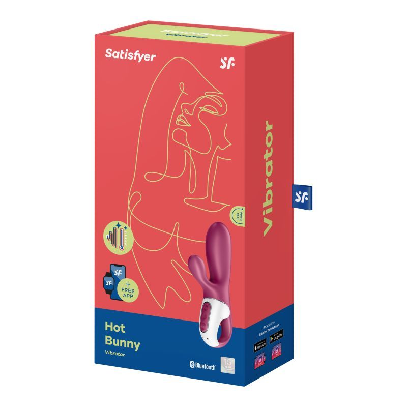 Satisfyer Hot Bunny Connect App Warming Vibrator for Intense Pleasure Exploration