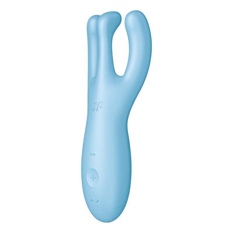 Satisfyer Threesome 4 Connect (Blue) – App-Controlled Layon Vibrator