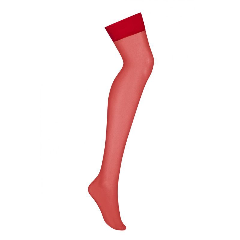 Red Sheer Stockings
