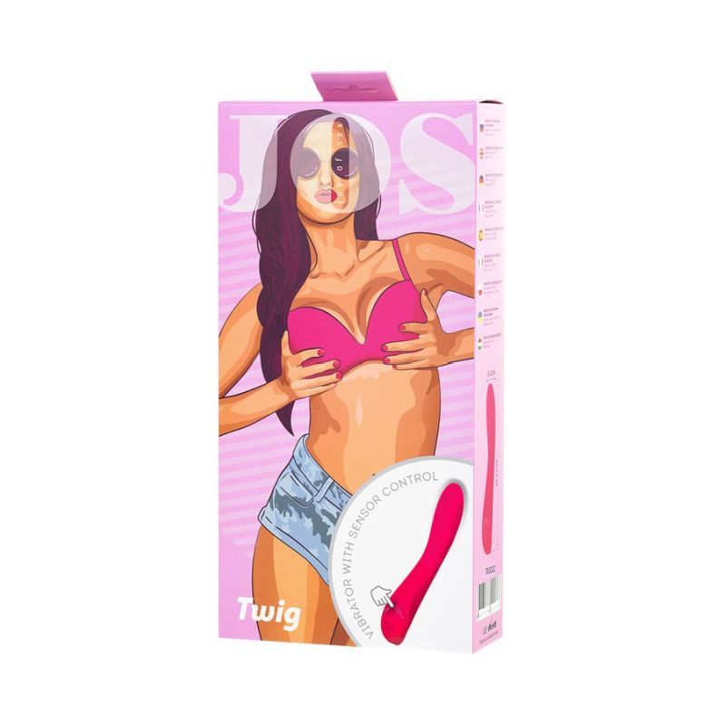 JOS Twig Slimline Vibrator 20.5 cm G-Spot Silicone Toy