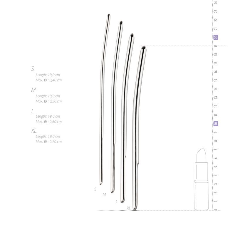 Single Ended Dilator Trainer Set – Stainless Steel 4 Piece Dilator Set