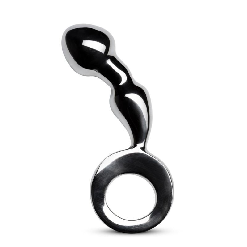 Drang Fun Metal Anal Plug Silver - Luxury Design 4 Inch