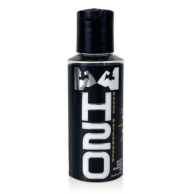 H2O Maxxx Water-Based Lubricant Gel 2.4oz 70ml