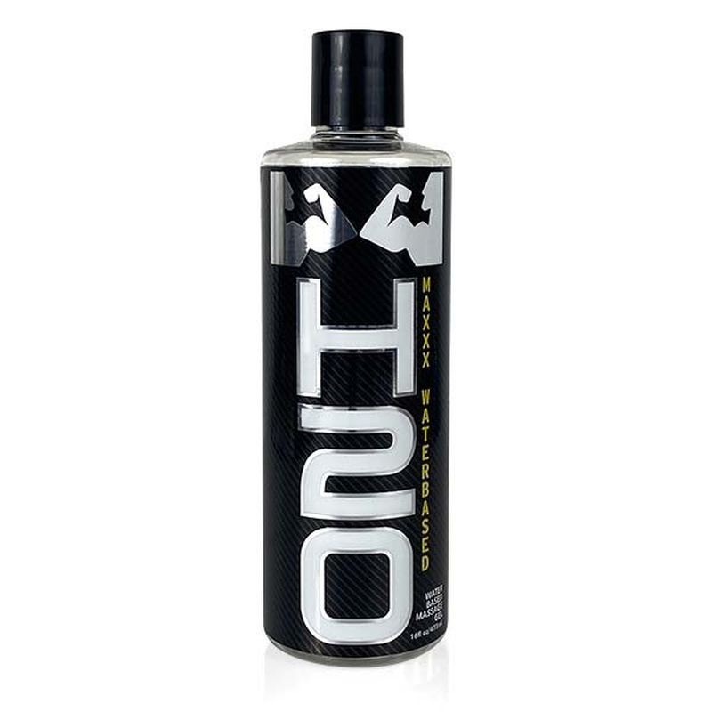 H2O Maxxx Lubricant Gel Disc Cap 16 Ounce 475ml Water-Based Intimate Gel