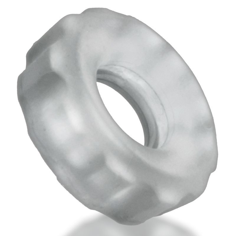 Super Hunkyjunk Three Piece Cockrings Clear Ice