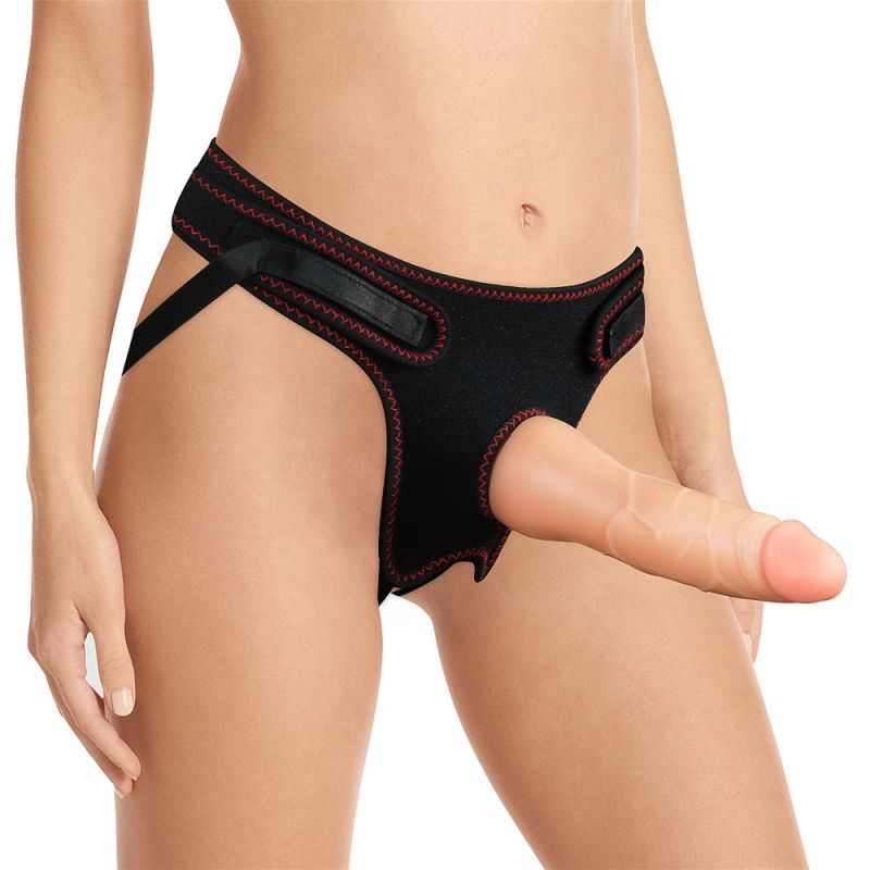 Easy Strap-on Set 7.5" (Flesh)