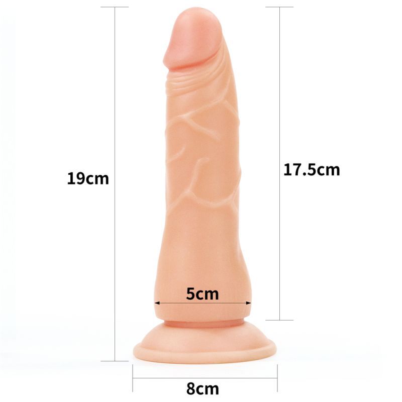 Easy Strap-on Set 7.5" (Flesh)