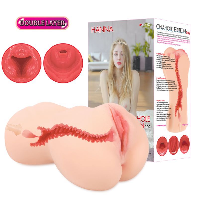 Kokos Hanna Onahole – Dual Layer Vagina Stroker