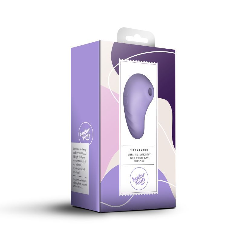 SugarBoo Peek A Boo Air Pulse Vibe Lilac for Pleasure